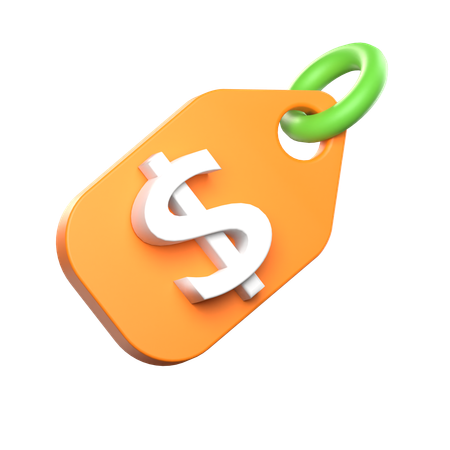 Jour du dollar  3D Icon