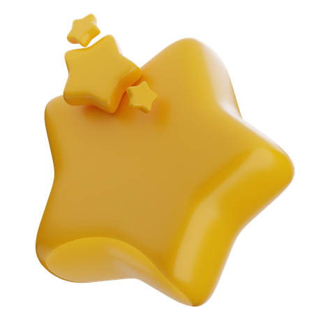 Étoile  3D Icon