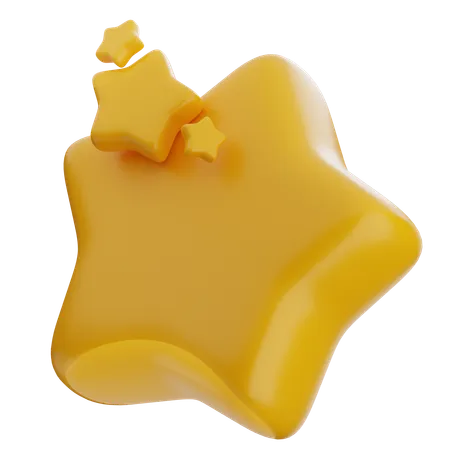 Étoile  3D Icon