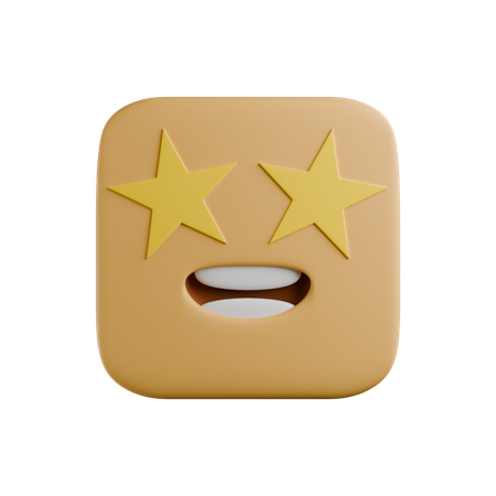 Étoilé  3D Icon