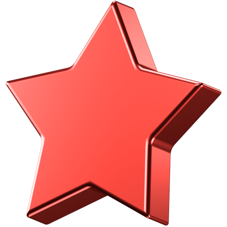 Étoile  3D Icon