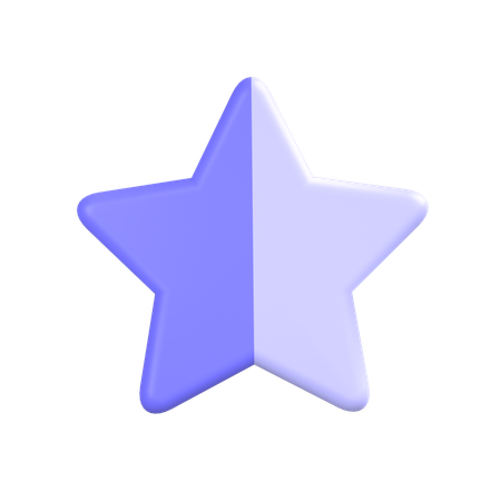 Étoile  3D Icon