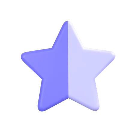 Étoile  3D Icon