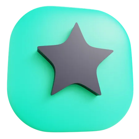 Étoile  3D Icon