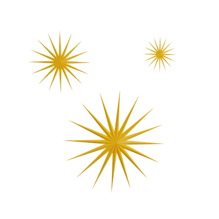 Étoile brillante  3D Icon