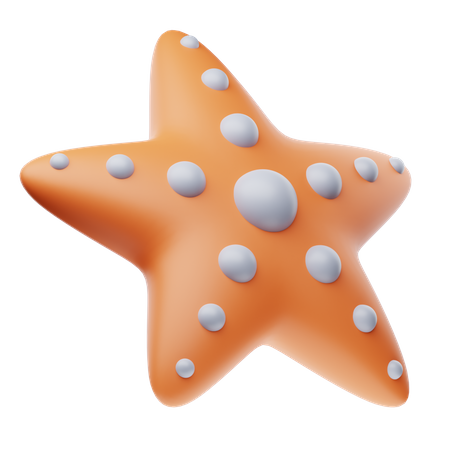 Étoile de mer  3D Icon