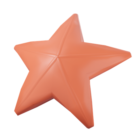 Étoile de mer  3D Icon