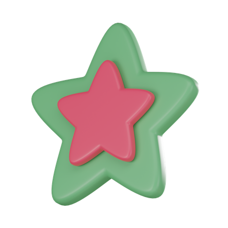 Étoile de Noël  3D Icon