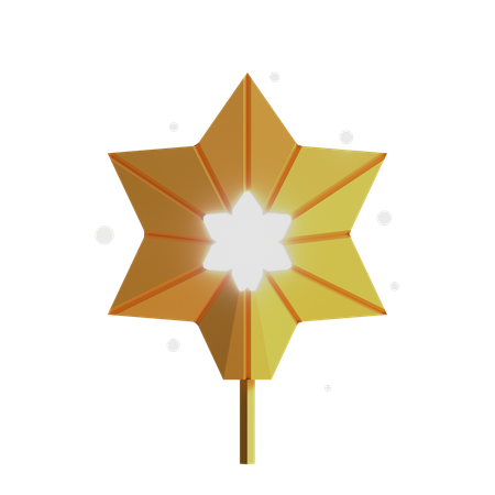 Étoile de Noël  3D Icon