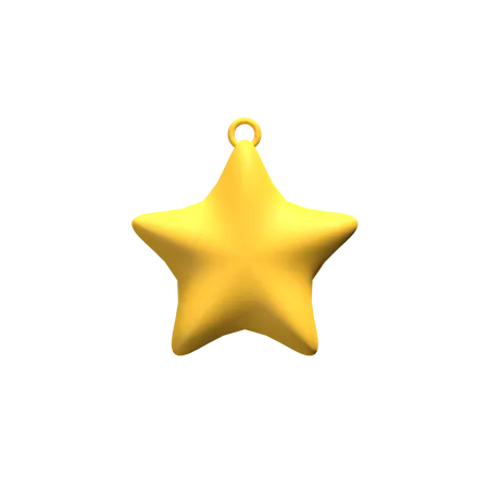 Étoile de Noël  3D Icon