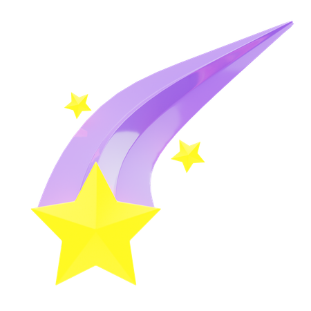 Étoile filante  3D Icon