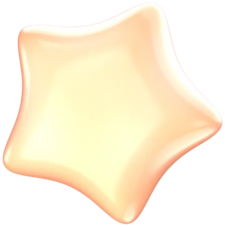 Étoile jaune  3D Icon