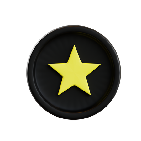 Étoile Noire  3D Icon