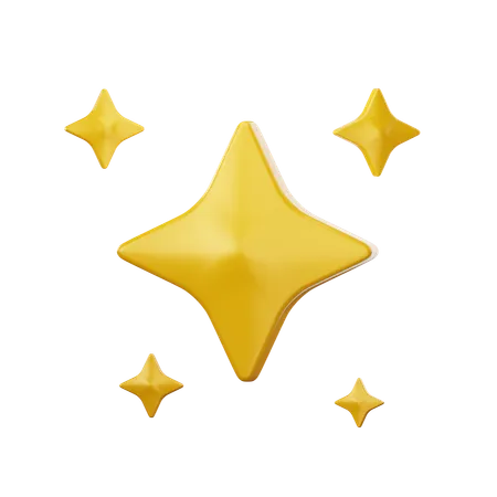 Étoiles  3D Icon