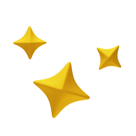 Étoiles  3D Icon