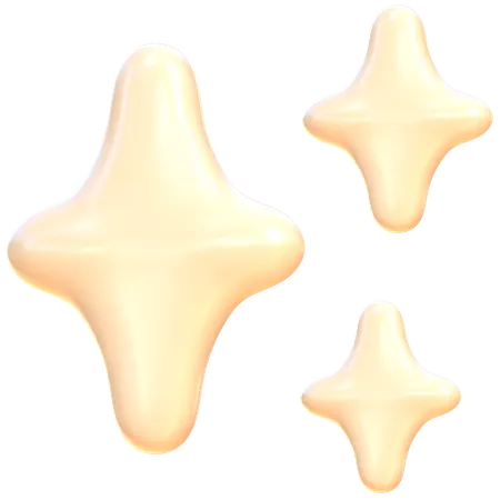 Étoiles  3D Icon