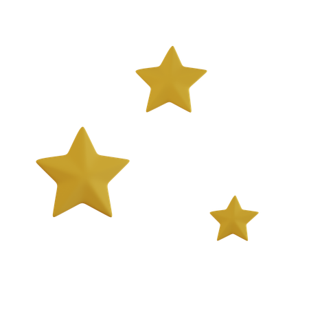 Étoiles  3D Icon