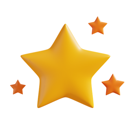 Étoiles  3D Icon