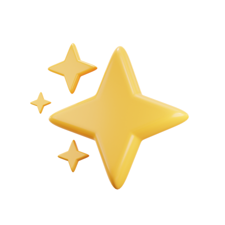 Étoiles  3D Icon