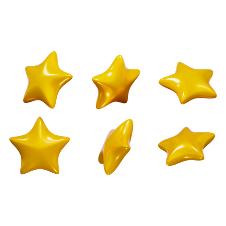 Étoiles  3D Icon