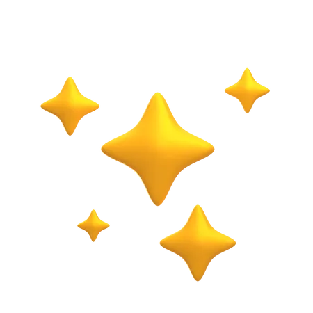 Étoiles  3D Icon