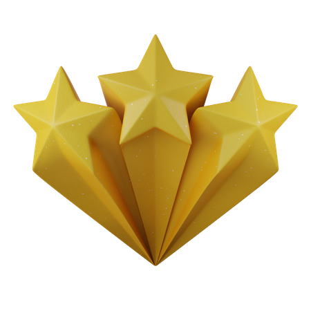 Étoiles  3D Icon