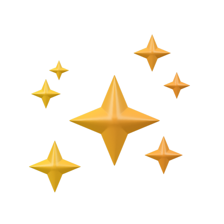 Étoiles  3D Icon