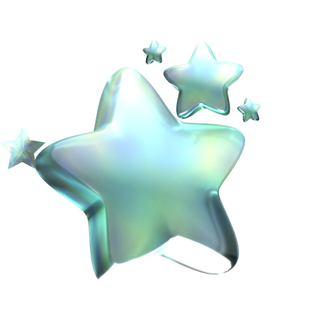 Étoiles  3D Icon