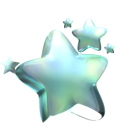 Étoiles  3D Icon