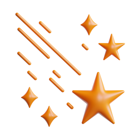 Étoiles  3D Icon