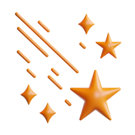 Étoiles  3D Icon