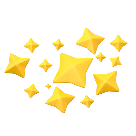 Étoiles  3D Icon