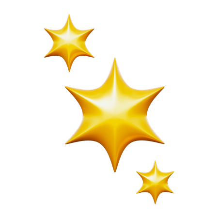 Étoiles  3D Icon