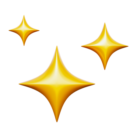 Étoiles  3D Icon