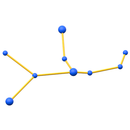Étoiles de la constellation  3D Icon