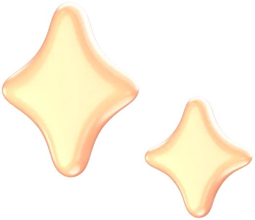 Étoiles jaunes  3D Icon