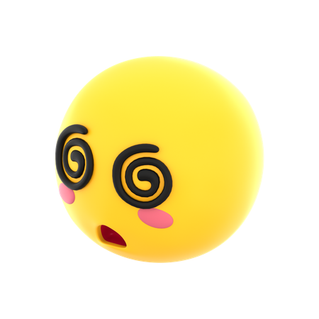 Emoji étourdi  3D Icon