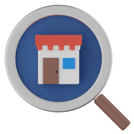 Étude de marché  3D Icon