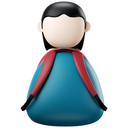 Étudiant  3D Icon