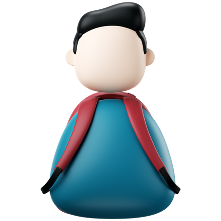Étudiant  3D Icon