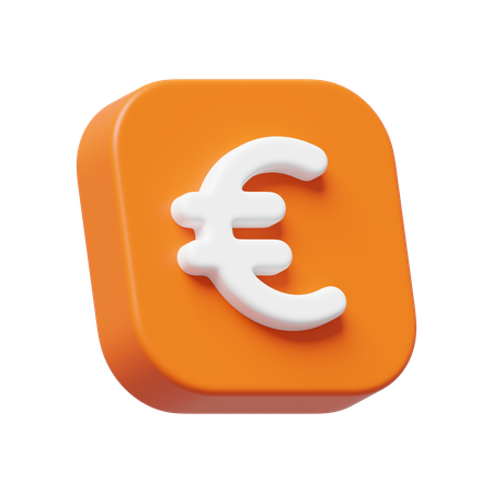 Euro  3D Icon