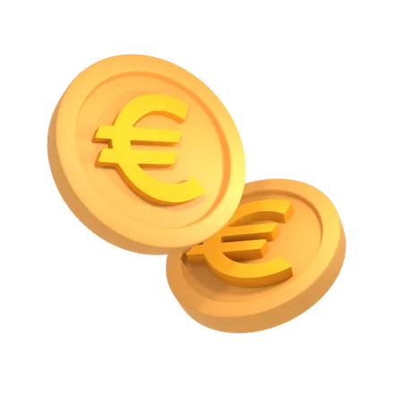 Euro  3D Icon