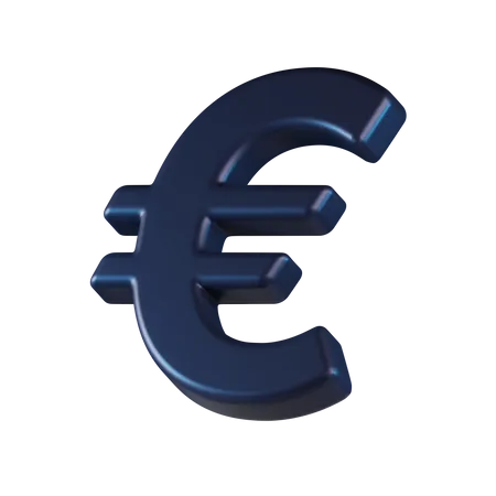 Euro  3D Icon