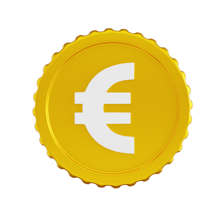 Euro  3D Icon