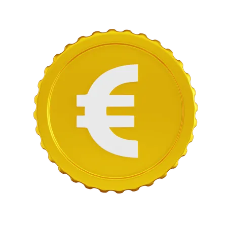 Euro  3D Icon