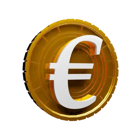 Euro  3D Icon