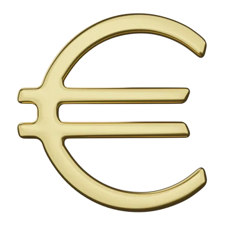 Euro  3D Icon