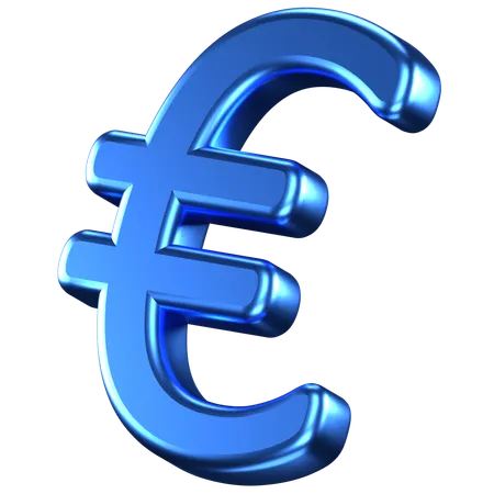 Euro  3D Icon