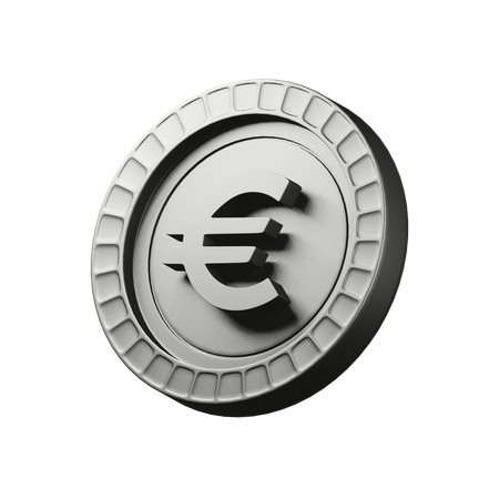 Euro  3D Icon