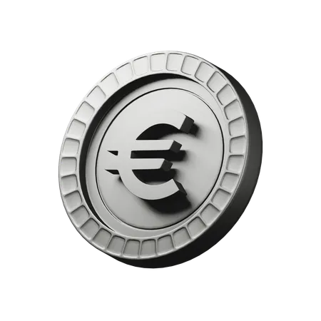 Euro  3D Icon